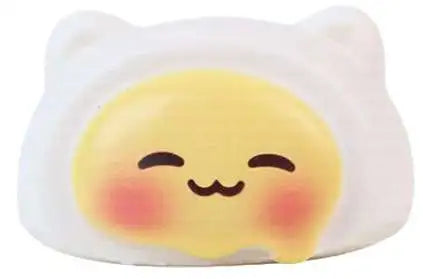 Fluffmellies Sweet Yolk Buns Squeezy Toy [1 Random Expression]
