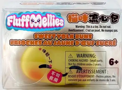 Fluffmellies Sweet Yolk Buns Squeezy Toy [1 Random Expression]
