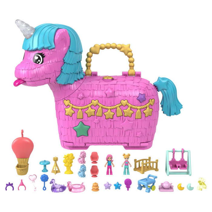 Polly Pocket Unicorn Partyland Playset