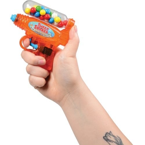 Sweet Soaker Candy Filled Water Gun Toy 12-Piece Assorted