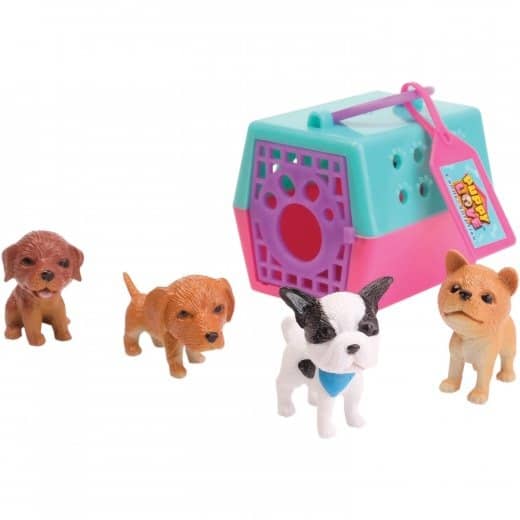 Kidsmania Puppy Love with Carrier Toy and Candy