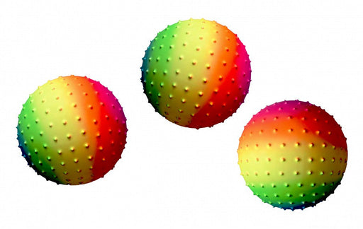 Rainbow Knobby Ball 5 in