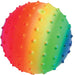 Rainbow Knobby Ball 8 in