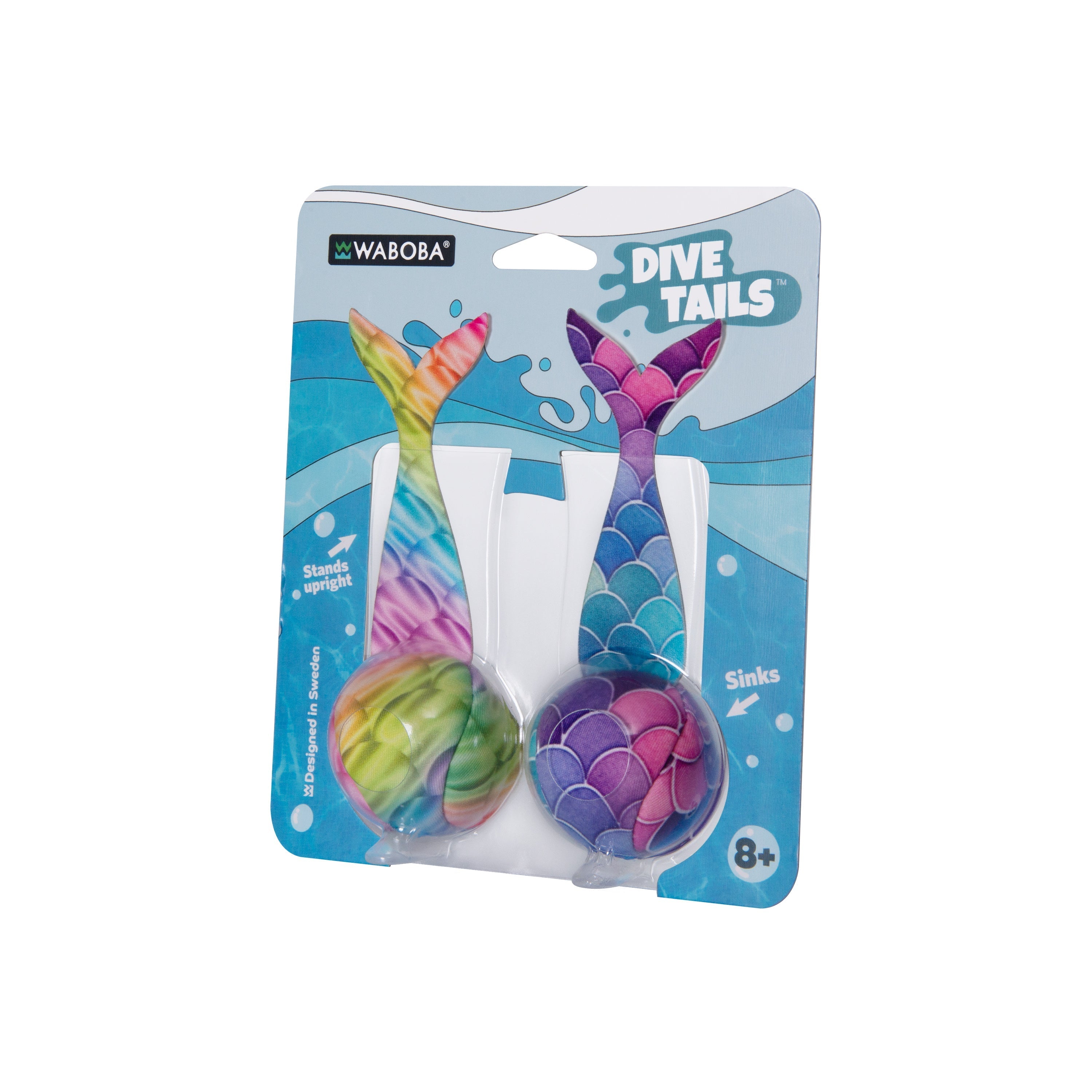 Waboba Dive Tails Sand-Filled Pool Diving Toy 2-Pack