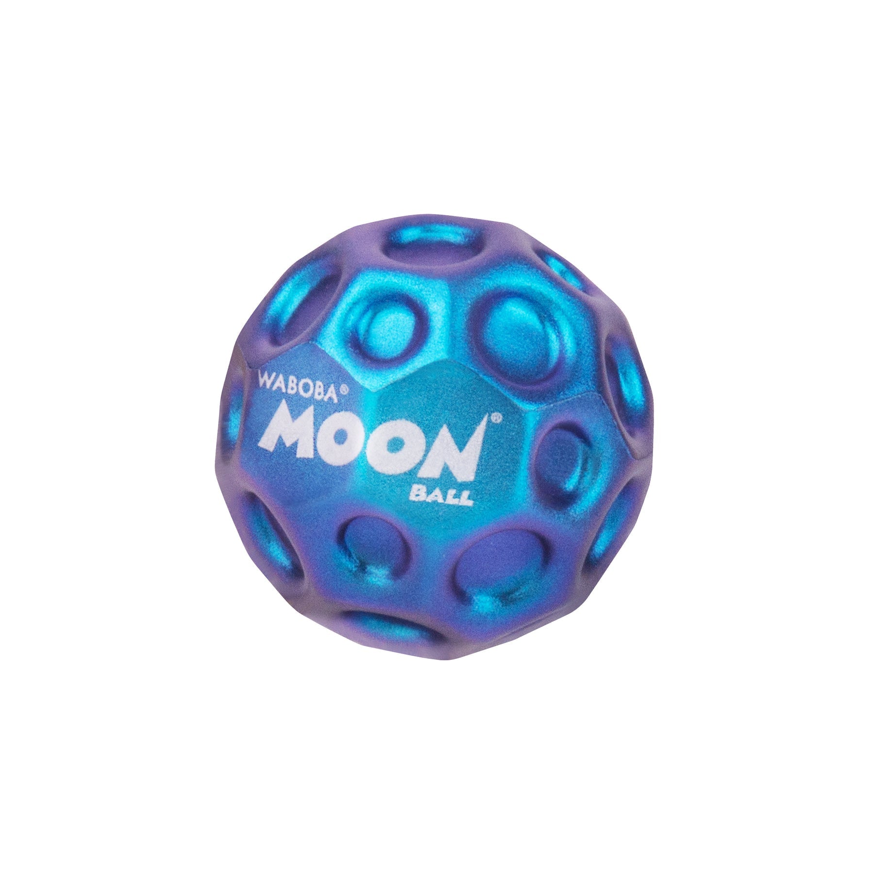 Metallic Moon Ball High-Bounce Toy for Indoor and Outdoor Play