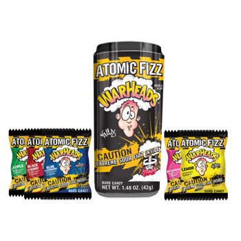 Warheads Atomic Fizz 1.48oz Can