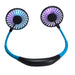 Neck Fan Led Blue/Black