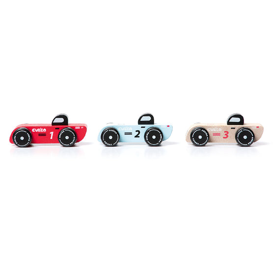 Cubika Wooden Racing Cars