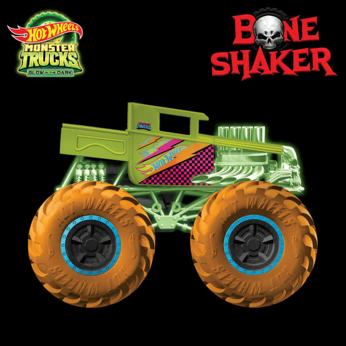 Hot Wheels Monster Toy Truck-Glow in The Dark