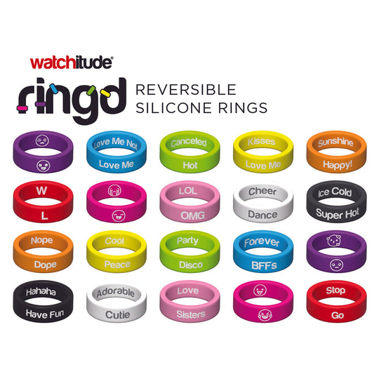 Ring'd Reversible Silicone Rings