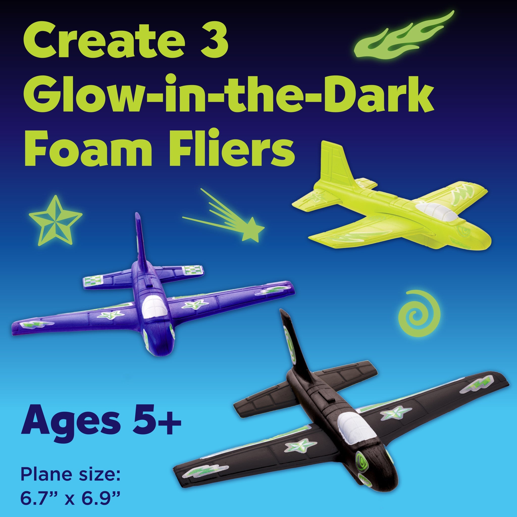 Stunt Squadron Glow Flier