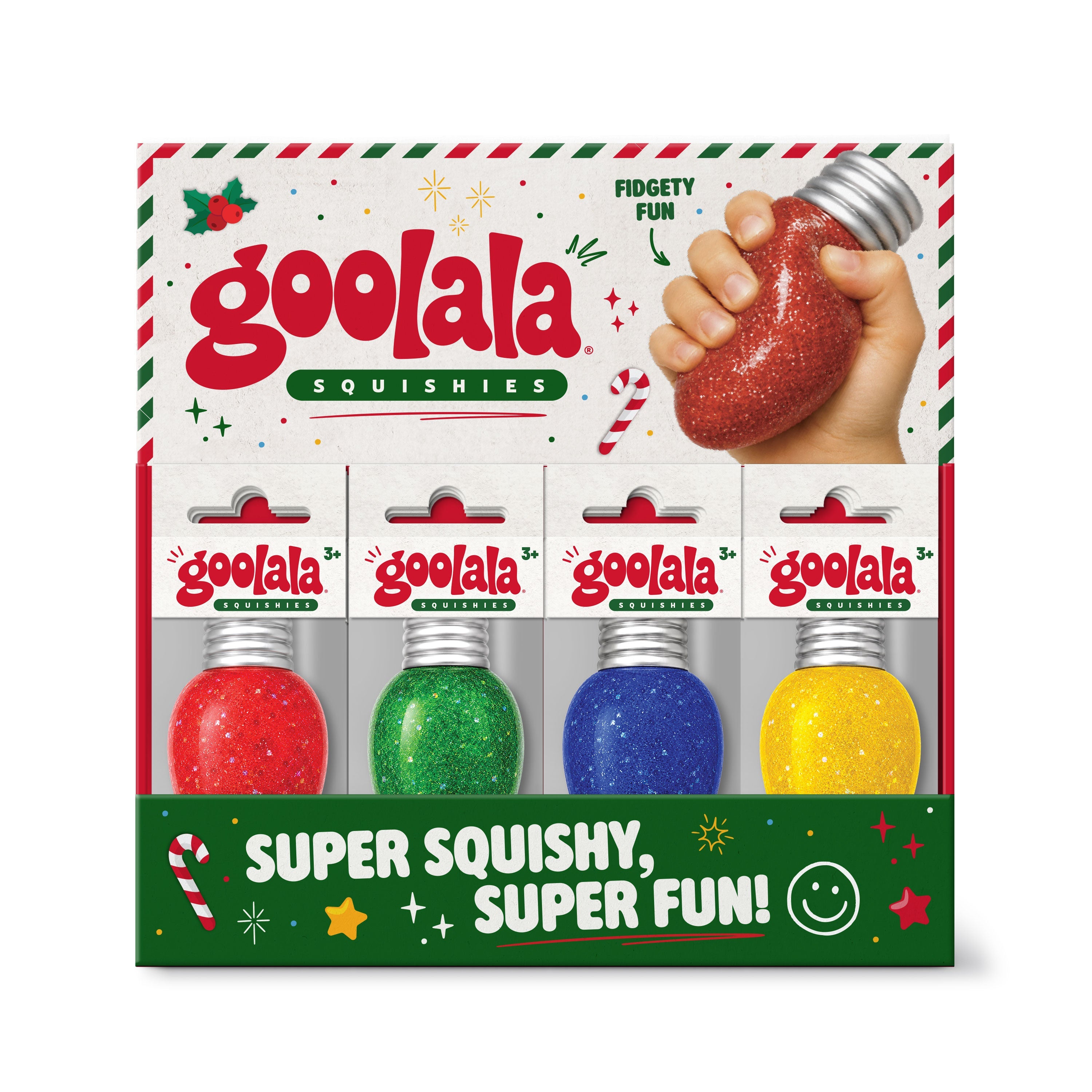 Goolala Christmas Squishies Jingle Bulb