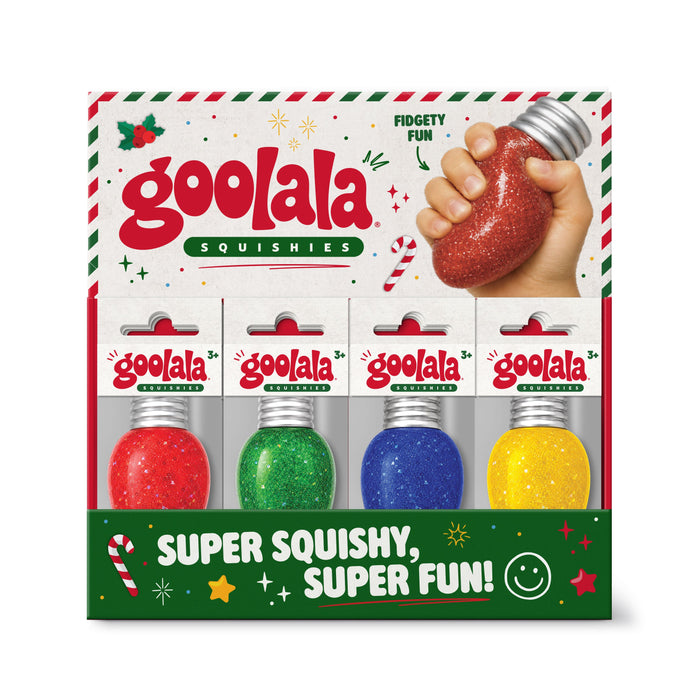 Goolala Christmas Squishies Jingle Bulb