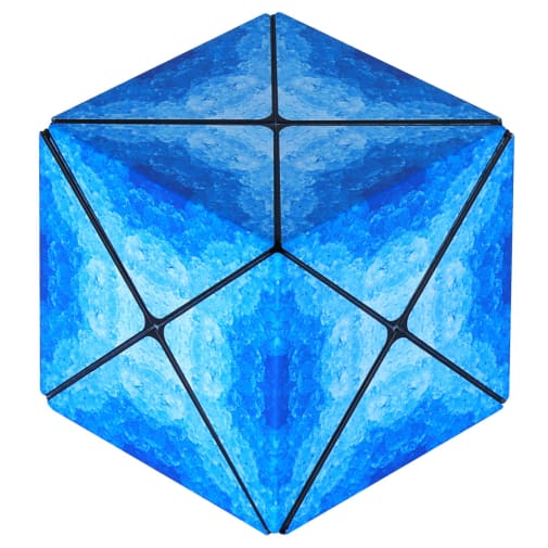 Fun in Motion Toys Duomoto Magnetic Puzzle Cube SubZero