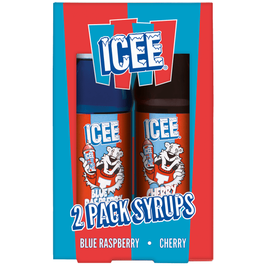 Icee Blue Raspberry And Cherry Syrup T — Learning Express Ts 7679