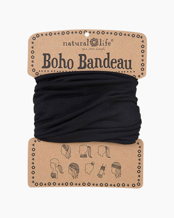 Black Boho Bandeau