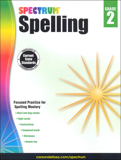 Spectrum Grade 2 Spelling