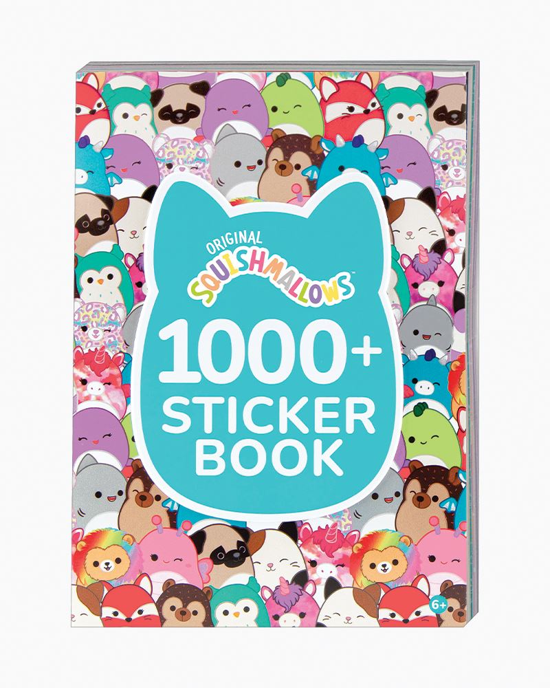 Squishmallow 1000 Sticker Book