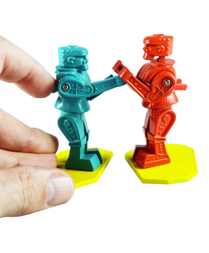 World's Smallest Rock'Em Sock'Em Robots