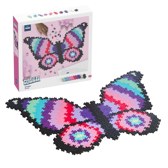Puzzle by Number - 800 Piece Butterfly