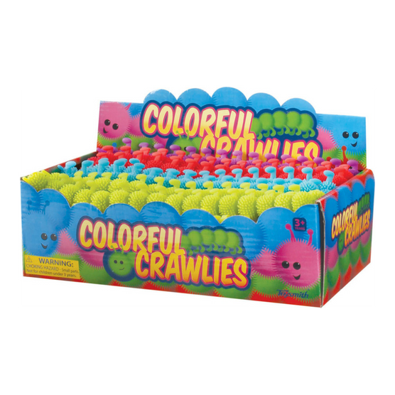 Colorful Crawly Caterpillar Toy