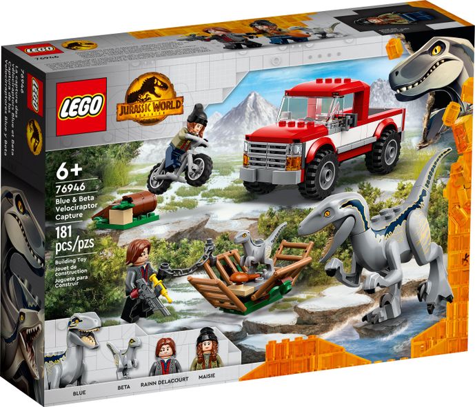 LEGO® Jurassic World Blue & Beta Velociraptor Capture (76946)
