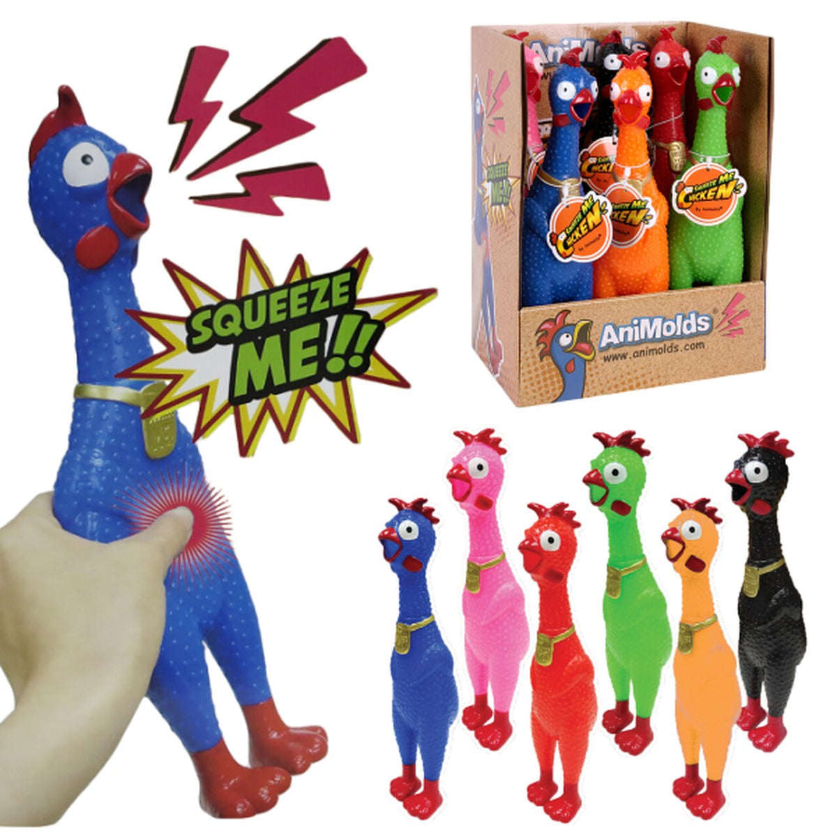 Medium Squeeze Me Chicken — Learning Express Gifts