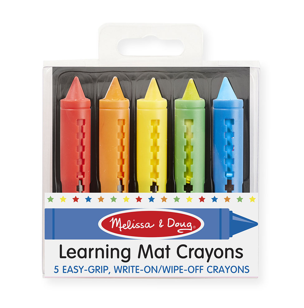 Write-A-Mat Learning Placemat Crayons