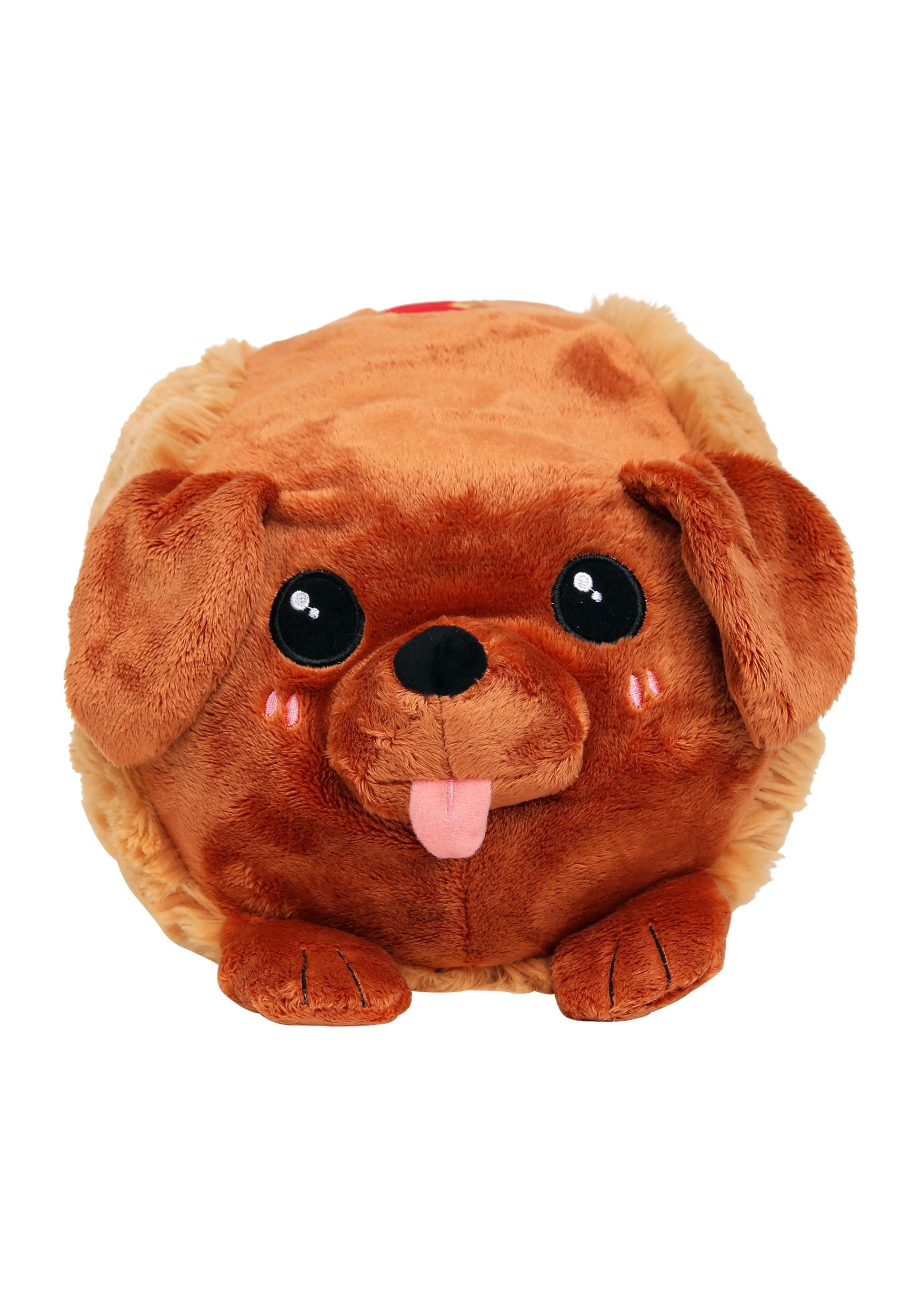 SNACKERS DACHSHUND HOT DOG SQUISHABLE - THE TOY STORE