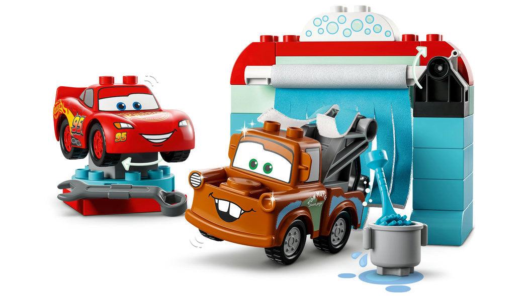 LEGO® DUPLO® ǀ Disney and Pixar’s Cars Lightning McQueen & Mater’s Car Wash Fun (10996)