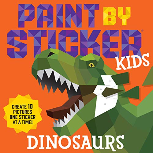 Dinosaur Paint by Sticker