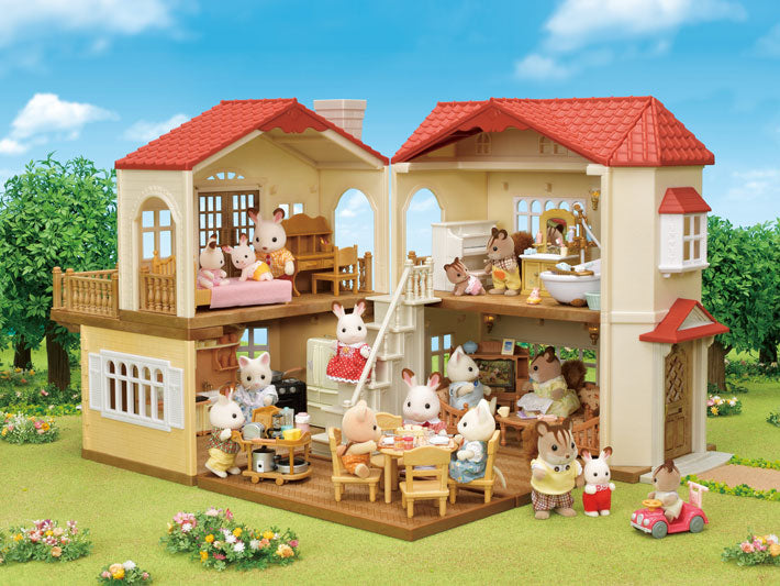 Calico Critters Red Roof Country Home Gift Set