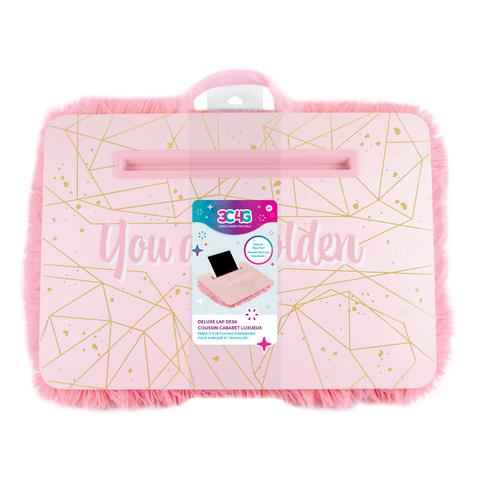 Pink Gold Lap Desk