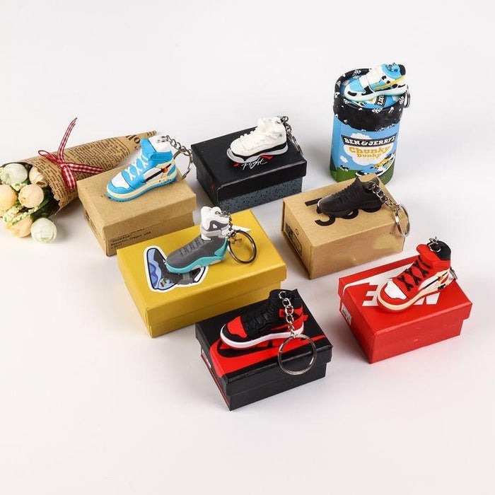 thumbnail image 2 of Mini Sneakers Keychains - Wholesale 3D Shoe Pendants 2 of 13