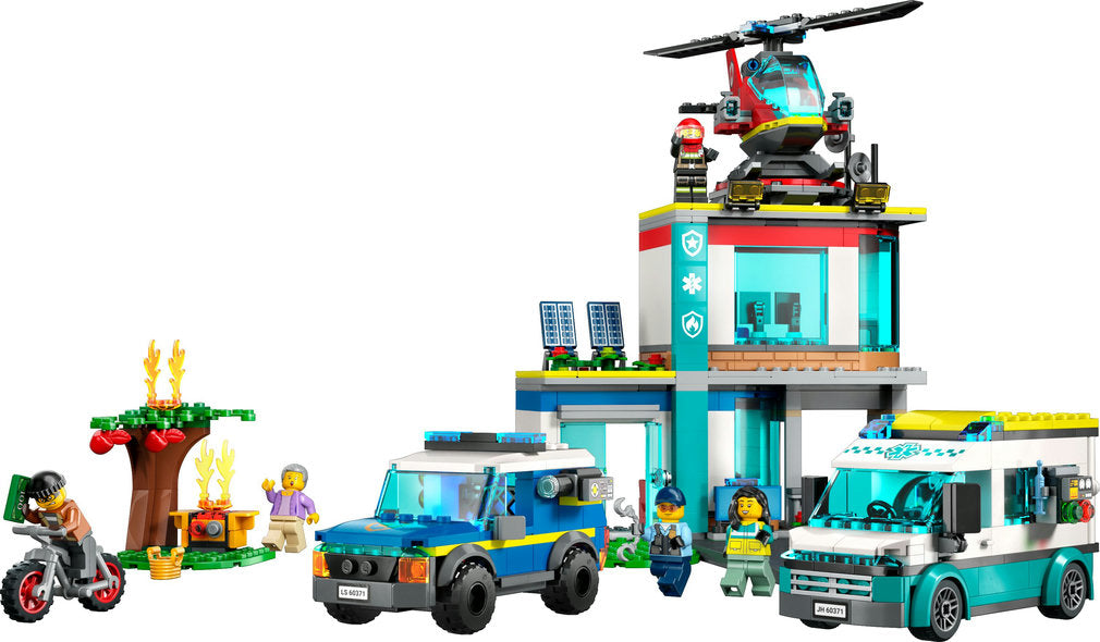 LEGO 60371  Emergency Vehicles HQ V39  City Police