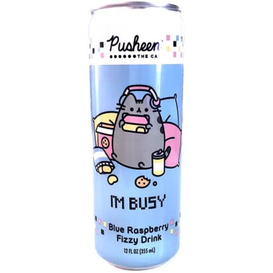 Pusheen Blue Raspberry Fizzy Drink