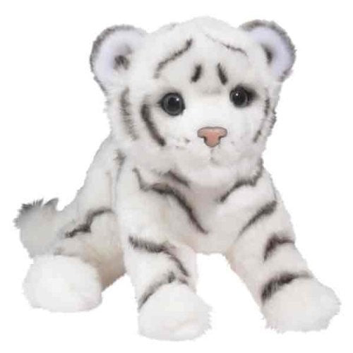 SILKY WHITE TIGER PLUSH