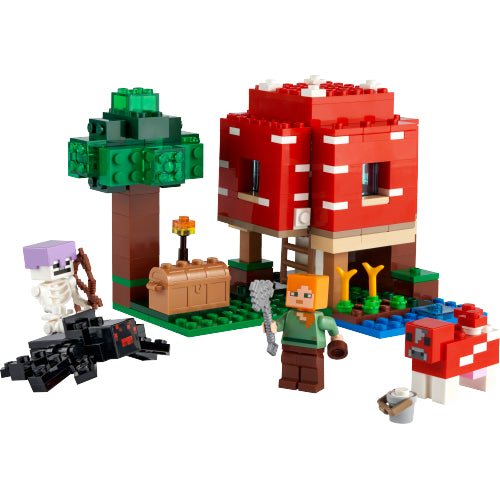 LEGO® Minecraft The Mushroom House (21179)