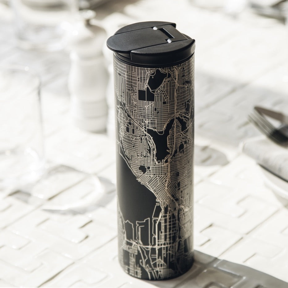 Raleigh Map 17oz Tumbler