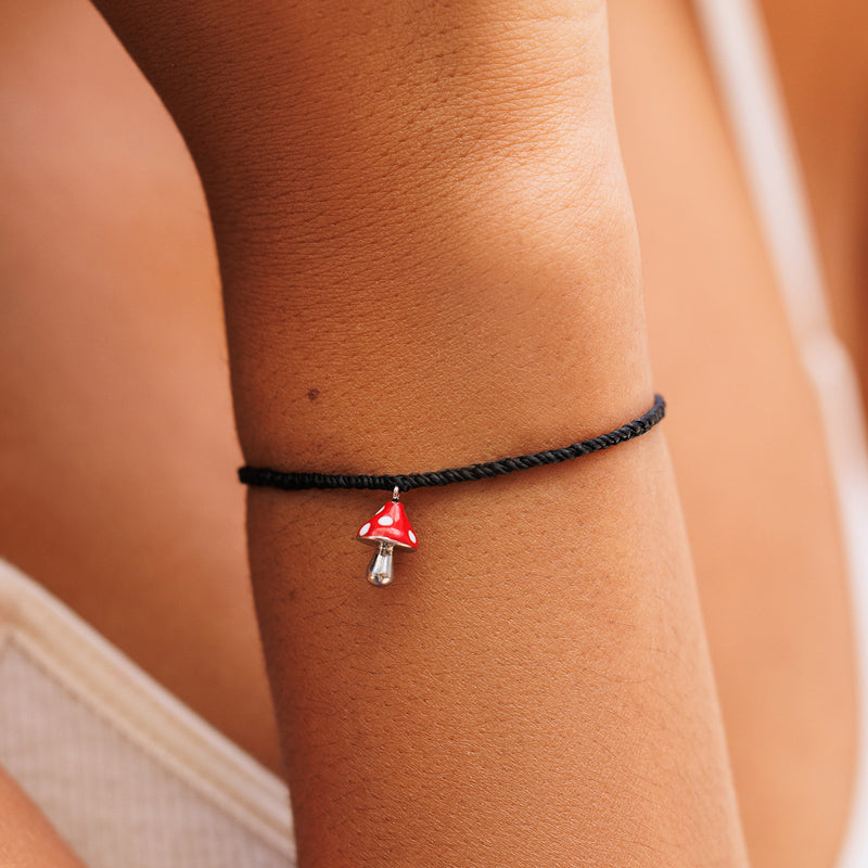 Mushroom Charm Bracelet PuraVida