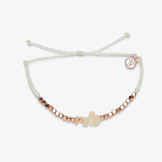 Seaside Bead Rose Gold PuraVida Bracelet
