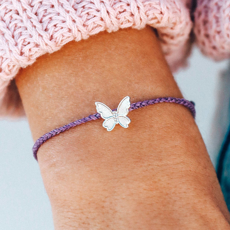 Light Purple Butterfly Bracelet PuraVida