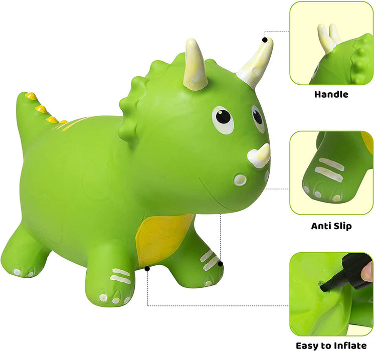 Bouncy Triceratops Dino
