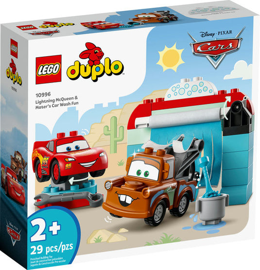 LEGO® DUPLO® ǀ Disney and Pixar’s Cars Lightning McQueen & Mater’s Car Wash Fun (10996)
