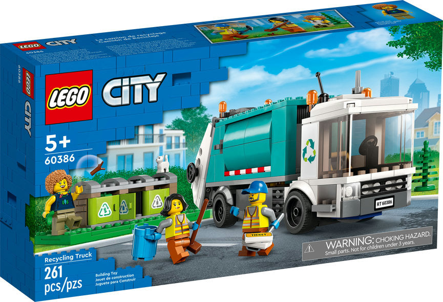 LEGO 60386  Recycling Truck V39  City Great Vehicles