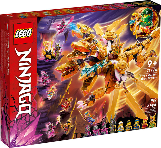LEGO® NINJAGO Lloyd’s Golden Ultra Dragon (71774)