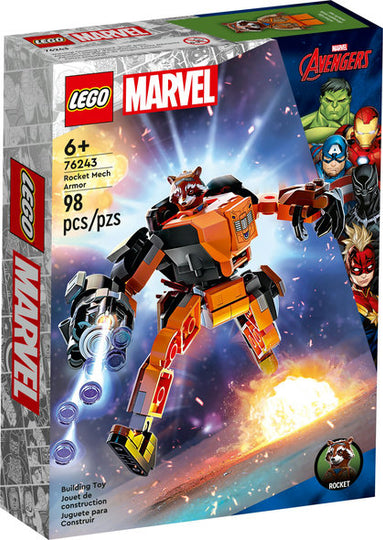 LEGO 76243  Rocket Mech Armor V39  Super Heroes