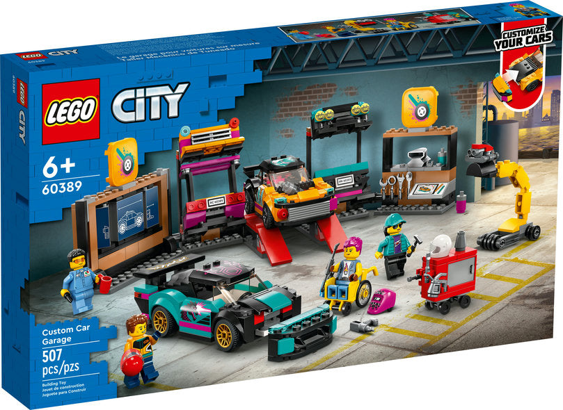 LEGO 60389  Custom Car Garage V39  City Great Vehicles