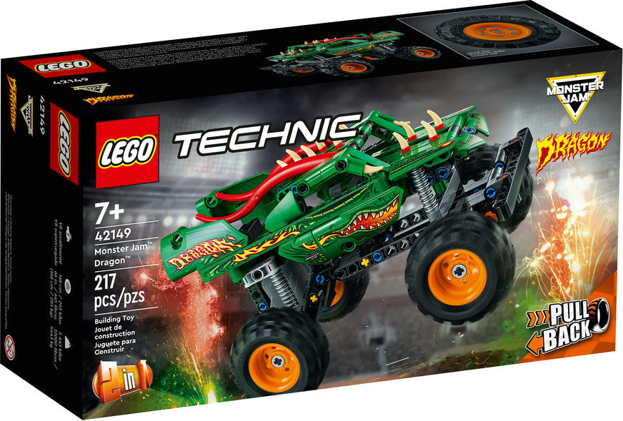 LEGO 42149  Monster Jam™ Dragon™ V39  Technic