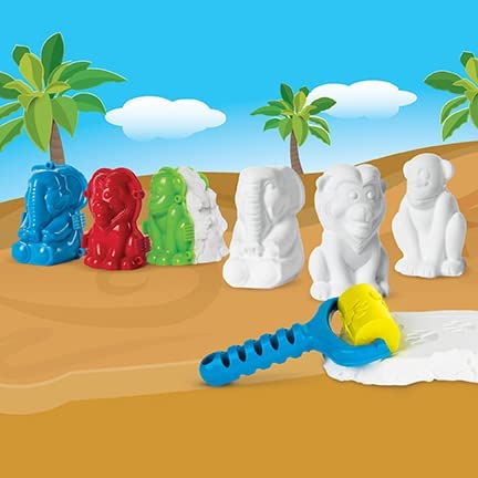 Floof Modeling Clay - Reuseable Indoor Snow - Zoo Babies Set